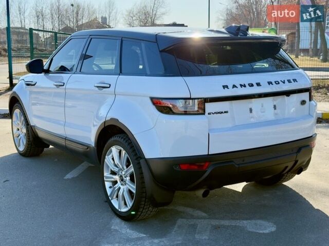 Белый Ленд Ровер Рендж Ровер Эвок, объемом двигателя 2 л и пробегом 143 тыс. км за 17900 $, фото 4 на Automoto.ua