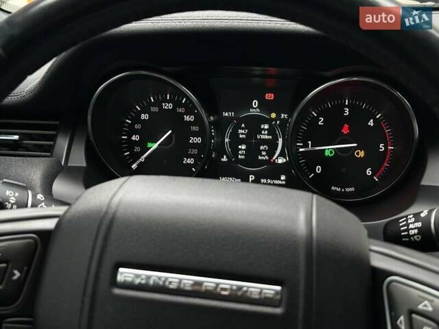 Белый Ленд Ровер Рендж Ровер Эвок, объемом двигателя 2.18 л и пробегом 140 тыс. км за 22500 $, фото 10 на Automoto.ua