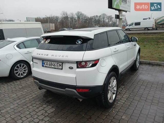 Білий Ленд Ровер Рендж Ровер Евок, об'ємом двигуна 2 л та пробігом 113 тис. км за 23500 $, фото 5 на Automoto.ua