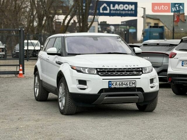 Белый Ленд Ровер Рендж Ровер Эвок, объемом двигателя 2 л и пробегом 133 тыс. км за 19800 $, фото 5 на Automoto.ua