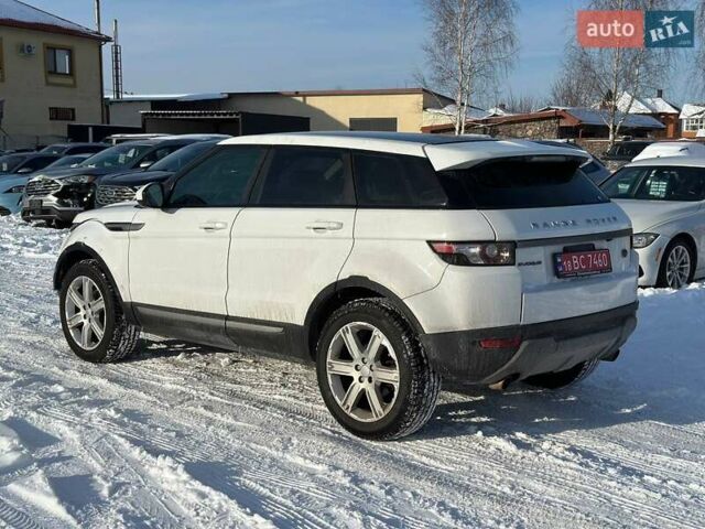 Білий Ленд Ровер Рендж Ровер Евок, об'ємом двигуна 2 л та пробігом 200 тис. км за 11300 $, фото 5 на Automoto.ua