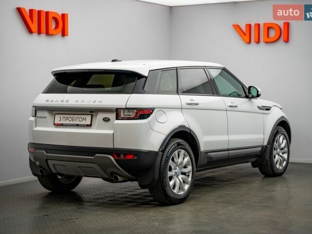 Белый Ленд Ровер Рендж Ровер Эвок, объемом двигателя 2.2 л и пробегом 113 тыс. км за 20724 $, фото 1 на Automoto.ua
