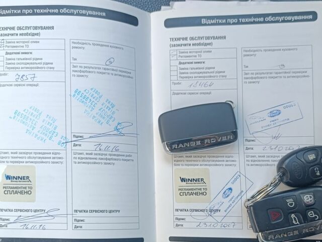 Білий Ленд Ровер Рендж Ровер Евок, об'ємом двигуна 2.2 л та пробігом 148 тис. км за 19999 $, фото 20 на Automoto.ua