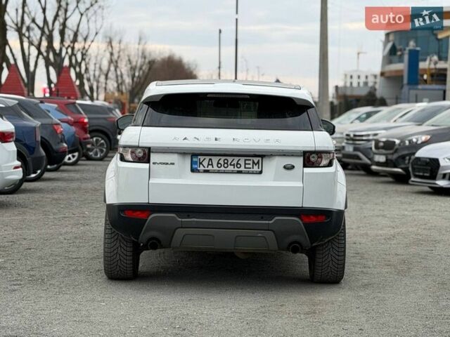 Белый Ленд Ровер Рендж Ровер Эвок, объемом двигателя 2 л и пробегом 133 тыс. км за 19800 $, фото 3 на Automoto.ua
