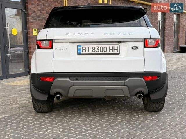 Белый Ленд Ровер Рендж Ровер Эвок, объемом двигателя 2.18 л и пробегом 69 тыс. км за 21700 $, фото 5 на Automoto.ua