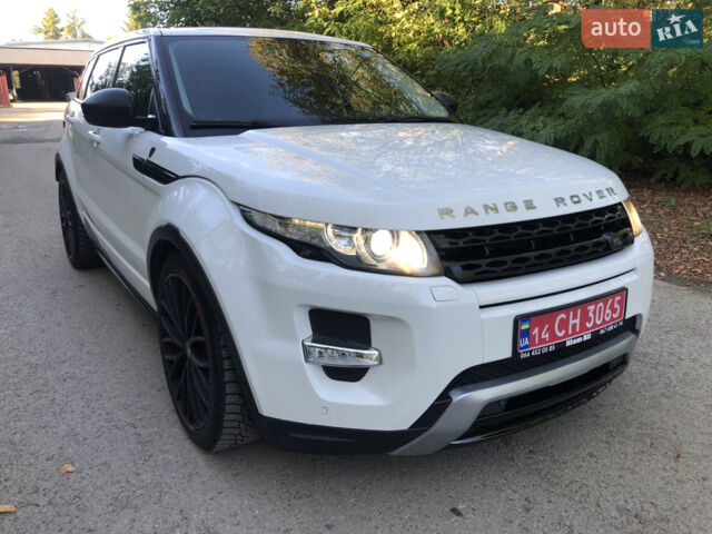 Білий Ленд Ровер Рендж Ровер Евок, об'ємом двигуна 2.2 л та пробігом 190 тис. км за 18900 $, фото 11 на Automoto.ua