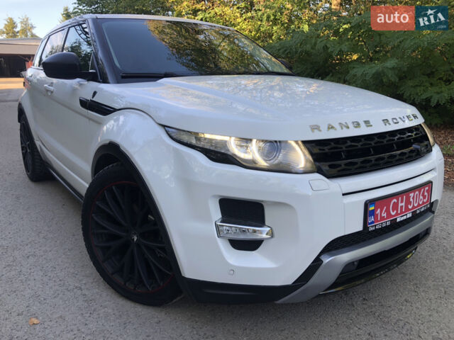 Білий Ленд Ровер Рендж Ровер Евок, об'ємом двигуна 2.2 л та пробігом 190 тис. км за 18900 $, фото 4 на Automoto.ua