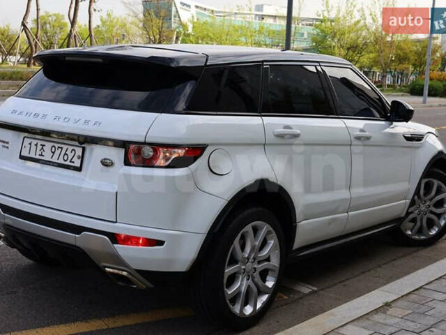 Ленд Ровер Рендж Ровер Эвок 2015 в Киеве на Automoto.ua Белый Ленд Ровер Рендж Ровер Эвок, объемом двигателя 2.18 л и пробегом 74 тыс. км за 19500 $, фото 2 на Automoto.ua