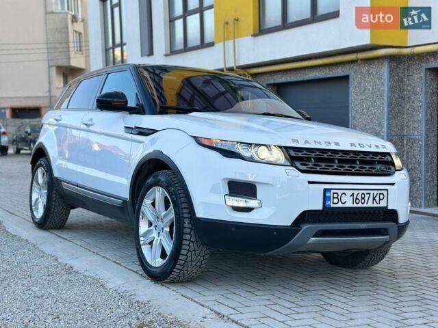 Белый Ленд Ровер Рендж Ровер Эвок, объемом двигателя 2 л и пробегом 85 тыс. км за 16999 $, фото 1 на Automoto.ua