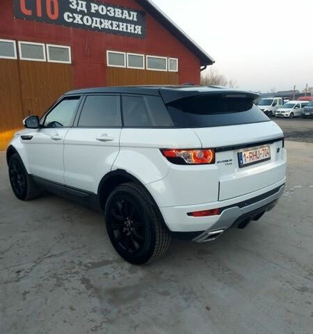 Белый Ленд Ровер Рендж Ровер Эвок, объемом двигателя 2.18 л и пробегом 197 тыс. км за 18300 $, фото 12 на Automoto.ua