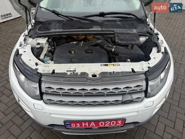 Білий Ленд Ровер Рендж Ровер Евок, об'ємом двигуна 2 л та пробігом 181 тис. км за 11600 $, фото 9 на Automoto.ua