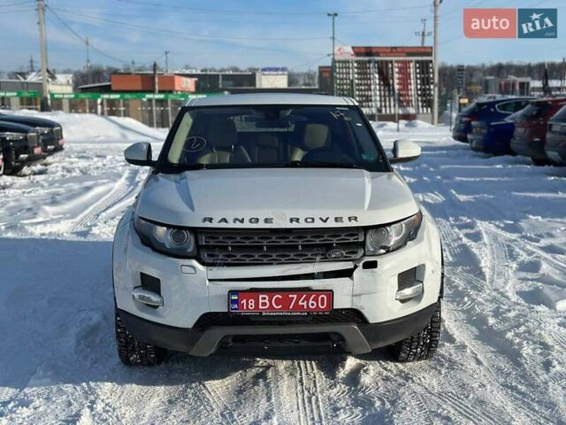 Білий Ленд Ровер Рендж Ровер Евок, об'ємом двигуна 2 л та пробігом 200 тис. км за 11300 $, фото 1 на Automoto.ua