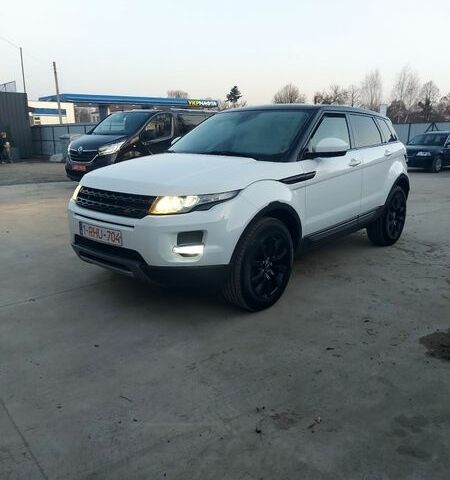 Белый Ленд Ровер Рендж Ровер Эвок, объемом двигателя 2.18 л и пробегом 197 тыс. км за 18300 $, фото 9 на Automoto.ua