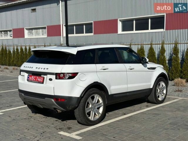 Білий Ленд Ровер Рендж Ровер Евок, об'ємом двигуна 2 л та пробігом 201 тис. км за 10990 $, фото 3 на Automoto.ua