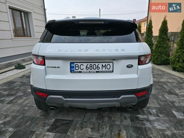 Білий Ленд Ровер Рендж Ровер Евок, об'ємом двигуна 2 л та пробігом 120 тис. км за 14600 $, фото 5 на Automoto.ua