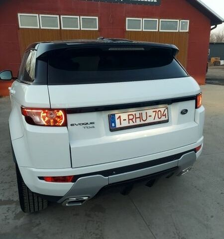 Белый Ленд Ровер Рендж Ровер Эвок, объемом двигателя 2.18 л и пробегом 197 тыс. км за 18300 $, фото 14 на Automoto.ua