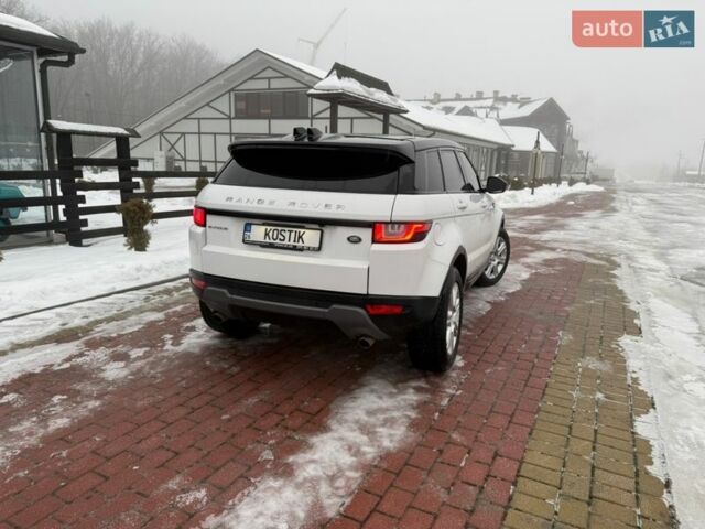 Білий Ленд Ровер Рендж Ровер Евок, об'ємом двигуна 2 л та пробігом 99 тис. км за 24500 $, фото 3 на Automoto.ua