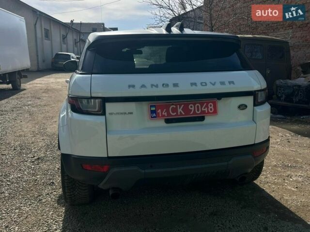Білий Ленд Ровер Рендж Ровер Евок, об'ємом двигуна 2 л та пробігом 184 тис. км за 18780 $, фото 5 на Automoto.ua