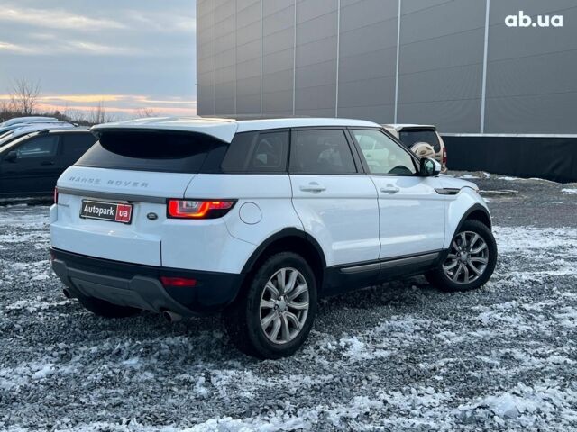 Белый Ленд Ровер Рендж Ровер Эвок, объемом двигателя 2 л и пробегом 68 тыс. км за 23490 $, фото 6 на Automoto.ua