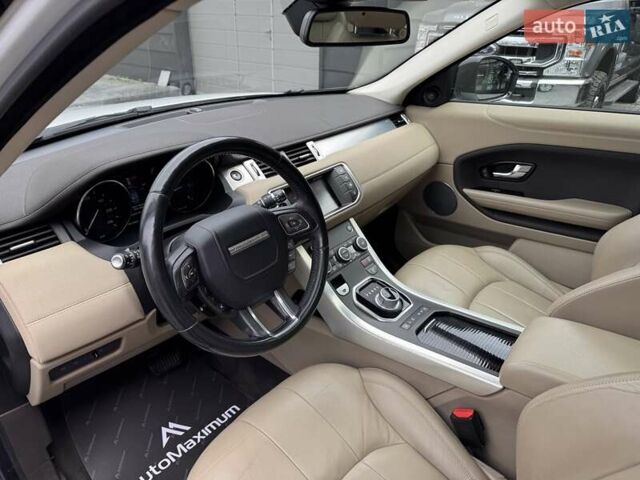 Білий Ленд Ровер Рендж Ровер Евок, об'ємом двигуна 2.18 л та пробігом 97 тис. км за 23900 $, фото 9 на Automoto.ua