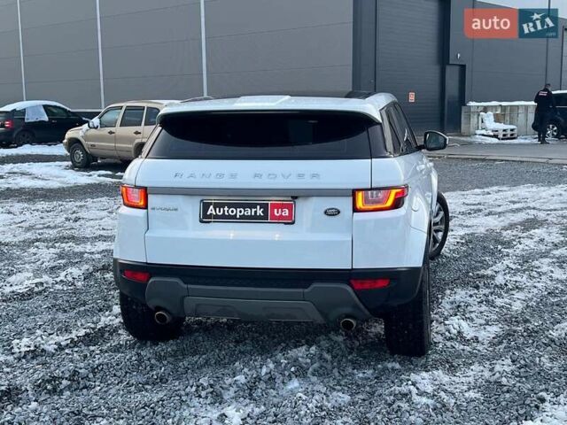 Белый Ленд Ровер Рендж Ровер Эвок, объемом двигателя 2 л и пробегом 68 тыс. км за 23490 $, фото 7 на Automoto.ua