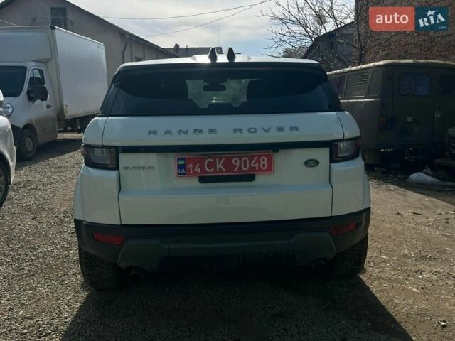 Білий Ленд Ровер Рендж Ровер Евок, об'ємом двигуна 2 л та пробігом 184 тис. км за 18780 $, фото 7 на Automoto.ua