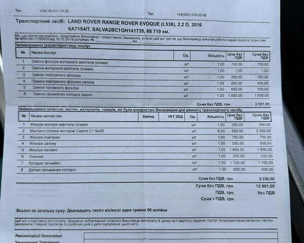 Белый Ленд Ровер Рендж Ровер Эвок, объемом двигателя 2.2 л и пробегом 90 тыс. км за 22999 $, фото 40 на Automoto.ua