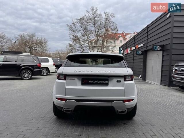 Білий Ленд Ровер Рендж Ровер Евок, об'ємом двигуна 2.18 л та пробігом 97 тис. км за 23900 $, фото 5 на Automoto.ua