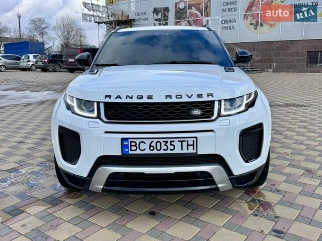 Белый Ленд Ровер Рендж Ровер Эвок, объемом двигателя 2 л и пробегом 184 тыс. км за 22500 $, фото 1 на Automoto.ua