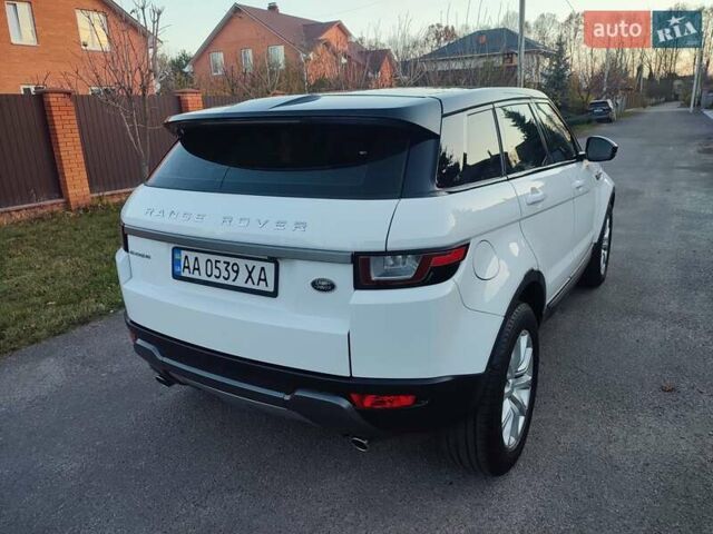 Белый Ленд Ровер Рендж Ровер Эвок, объемом двигателя 2.18 л и пробегом 82 тыс. км за 25300 $, фото 10 на Automoto.ua
