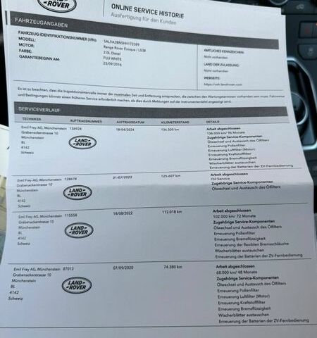 Білий Ленд Ровер Рендж Ровер Евок, об'ємом двигуна 2 л та пробігом 159 тис. км за 18999 $, фото 48 на Automoto.ua