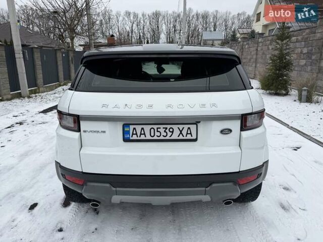 Білий Ленд Ровер Рендж Ровер Евок, об'ємом двигуна 2.18 л та пробігом 83 тис. км за 22500 $, фото 7 на Automoto.ua