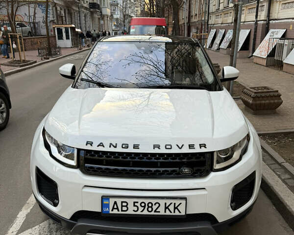 Білий Ленд Ровер Рендж Ровер Евок, об'ємом двигуна 2 л та пробігом 61 тис. км за 22500 $, фото 1 на Automoto.ua