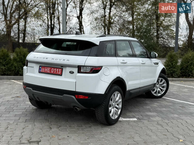 Ленд Ровер Рендж Ровер Эвок 2017 в Виннице на Automoto.ua Белый Ленд Ровер Рендж Ровер Эвок, объемом двигателя 2 л и пробегом 127 тыс. км за 19650 $, фото 19 на Automoto.ua