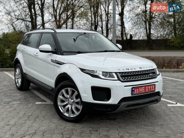Ленд Ровер Рендж Ровер Эвок 2017 в Виннице на Automoto.ua Белый Ленд Ровер Рендж Ровер Эвок, объемом двигателя 2 л и пробегом 127 тыс. км за 19650 $, фото 12 на Automoto.ua