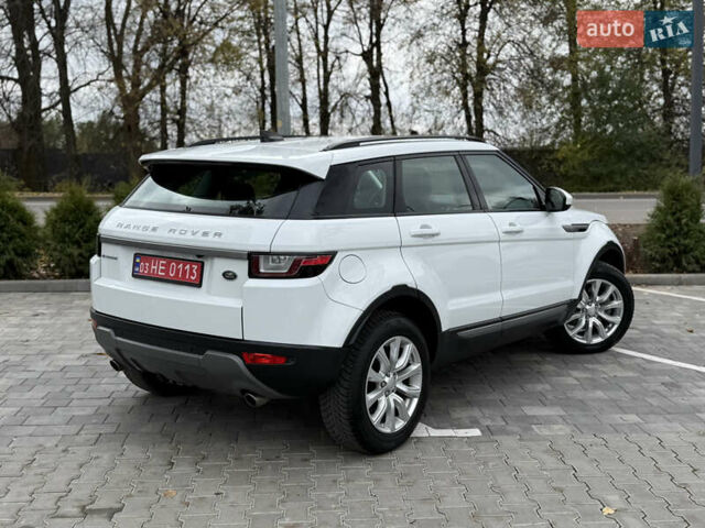 Ленд Ровер Рендж Ровер Эвок 2017 в Виннице на Automoto.ua Белый Ленд Ровер Рендж Ровер Эвок, объемом двигателя 2 л и пробегом 127 тыс. км за 19650 $, фото 20 на Automoto.ua