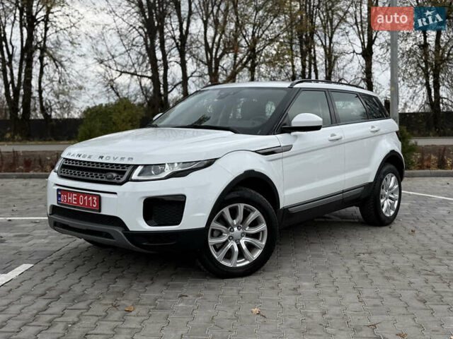 Ленд Ровер Рендж Ровер Эвок 2017 в Виннице на Automoto.ua Белый Ленд Ровер Рендж Ровер Эвок, объемом двигателя 2 л и пробегом 127 тыс. км за 19650 $, фото 2 на Automoto.ua