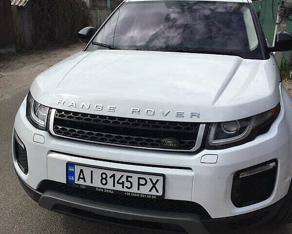 Белый Ленд Ровер Рендж Ровер Эвок, объемом двигателя 2 л и пробегом 117 тыс. км за 16400 $, фото 1 на Automoto.ua