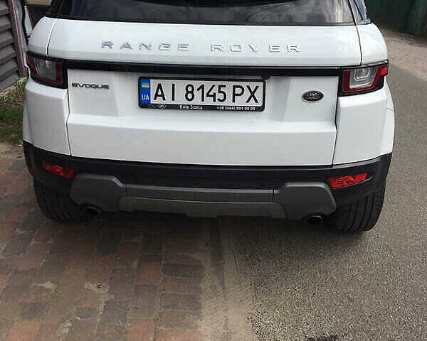 Белый Ленд Ровер Рендж Ровер Эвок, объемом двигателя 2 л и пробегом 117 тыс. км за 16400 $, фото 6 на Automoto.ua