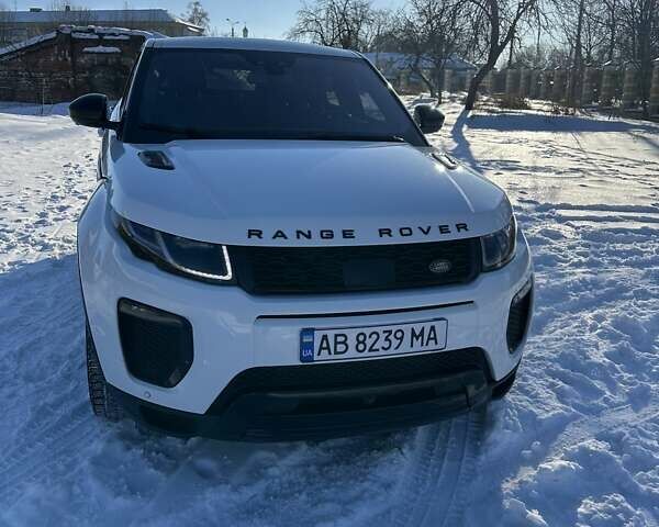 Білий Ленд Ровер Рендж Ровер Евок, об'ємом двигуна 2 л та пробігом 158 тис. км за 24000 $, фото 1 на Automoto.ua