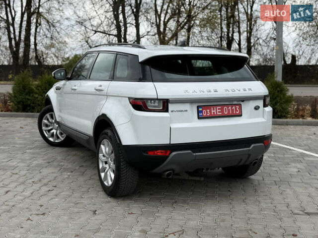 Ленд Ровер Рендж Ровер Эвок 2017 в Виннице на Automoto.ua Белый Ленд Ровер Рендж Ровер Эвок, объемом двигателя 2 л и пробегом 127 тыс. км за 19650 $, фото 15 на Automoto.ua