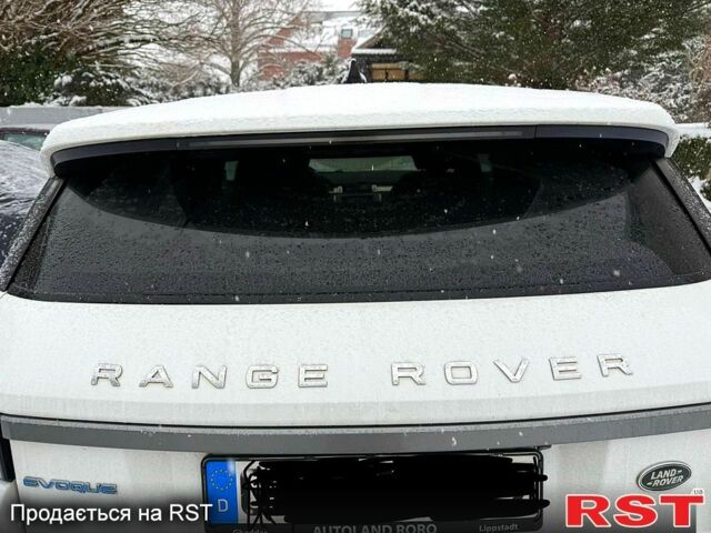 Белый Ленд Ровер Рендж Ровер Эвок, объемом двигателя 2 л и пробегом 17000 тыс. км за 17000 $, фото 7 на Automoto.ua