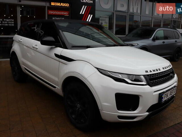 Белый Ленд Ровер Рендж Ровер Эвок, объемом двигателя 2 л и пробегом 67 тыс. км за 28900 $, фото 1 на Automoto.ua