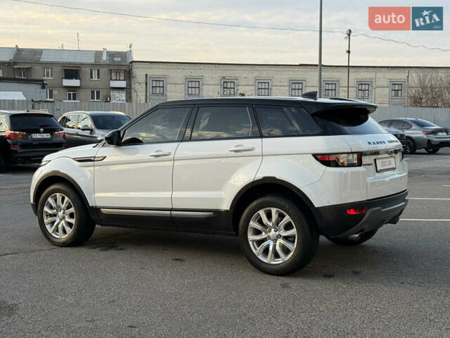 Білий Ленд Ровер Рендж Ровер Евок, об'ємом двигуна 2 л та пробігом 74 тис. км за 24500 $, фото 5 на Automoto.ua