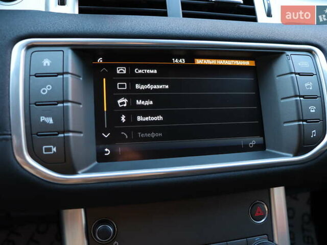 Білий Ленд Ровер Рендж Ровер Евок, об'ємом двигуна 2 л та пробігом 40 тис. км за 28900 $, фото 30 на Automoto.ua