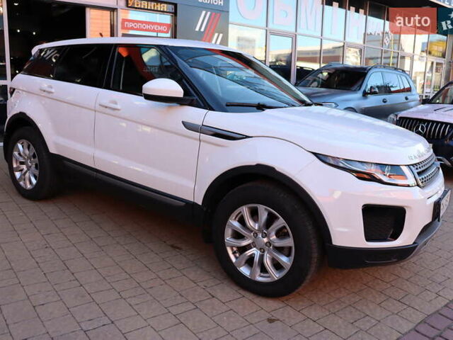 Білий Ленд Ровер Рендж Ровер Евок, об'ємом двигуна 2 л та пробігом 40 тис. км за 28900 $, фото 8 на Automoto.ua