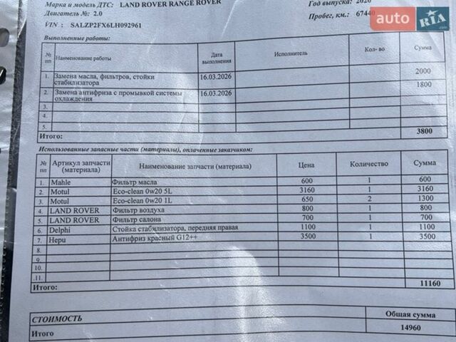 Белый Ленд Ровер Рендж Ровер Эвок, объемом двигателя 2 л и пробегом 68 тыс. км за 35000 $, фото 29 на Automoto.ua