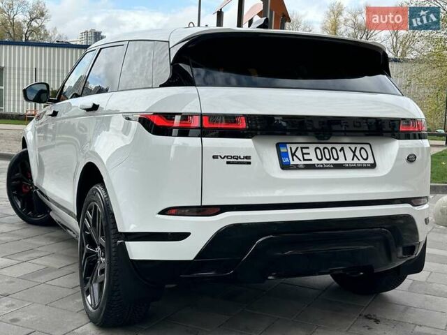 Ленд Ровер Рендж Ровер Эвок 2021 в Киеве на Automoto.ua Белый Ленд Ровер Рендж Ровер Эвок, объемом двигателя 2 л и пробегом 41 тыс. км за 48777 $, фото 1 на Automoto.ua