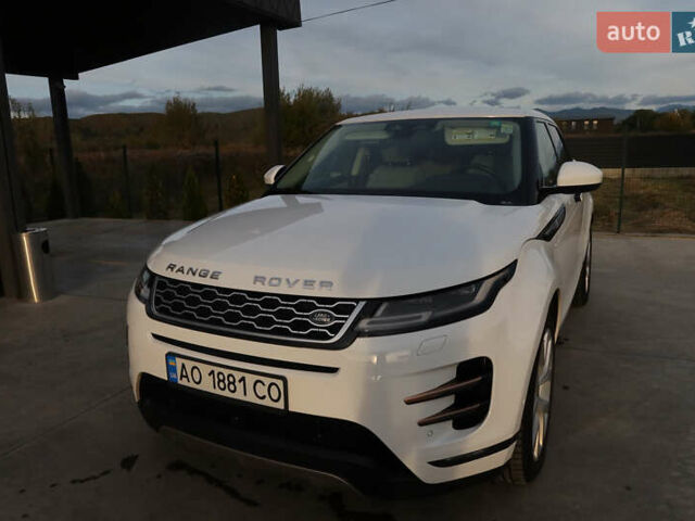 Ленд Ровер Рендж Ровер Эвок 2022 в Хусте на Automoto.ua Белый Ленд Ровер Рендж Ровер Эвок, объемом двигателя 2 л и пробегом 48 тыс. км за 51500 $, фото 1 на Automoto.ua