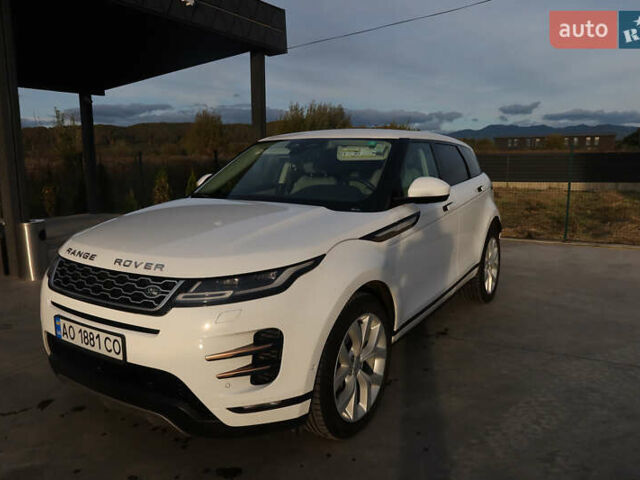 Ленд Ровер Рендж Ровер Эвок 2022 в Хусте на Automoto.ua Белый Ленд Ровер Рендж Ровер Эвок, объемом двигателя 2 л и пробегом 48 тыс. км за 51500 $, фото 4 на Automoto.ua